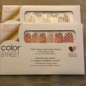 Color Street Nail Polish Strips Set